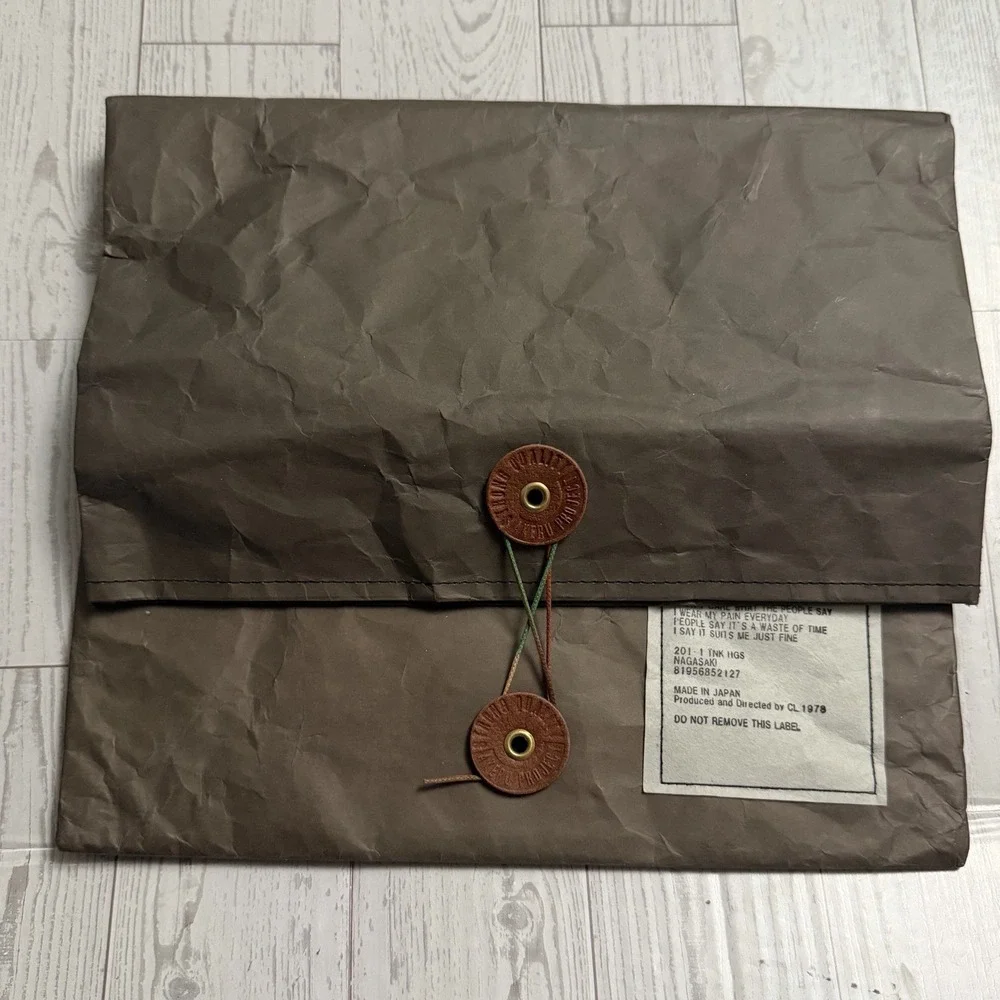 Akeru Project Domestic Japanese Mail Bag Travelers Notebook Company Olive‎ Green